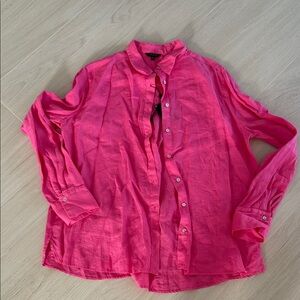 Massimo Dutty linen Button-Up Shirt